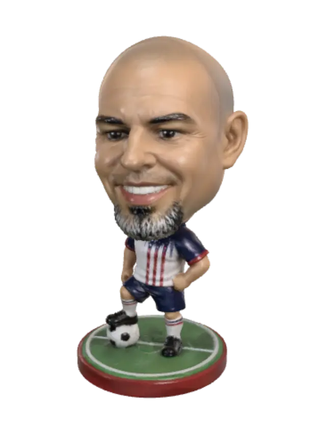 3D model for American Soccer Bobblehead at Sunset