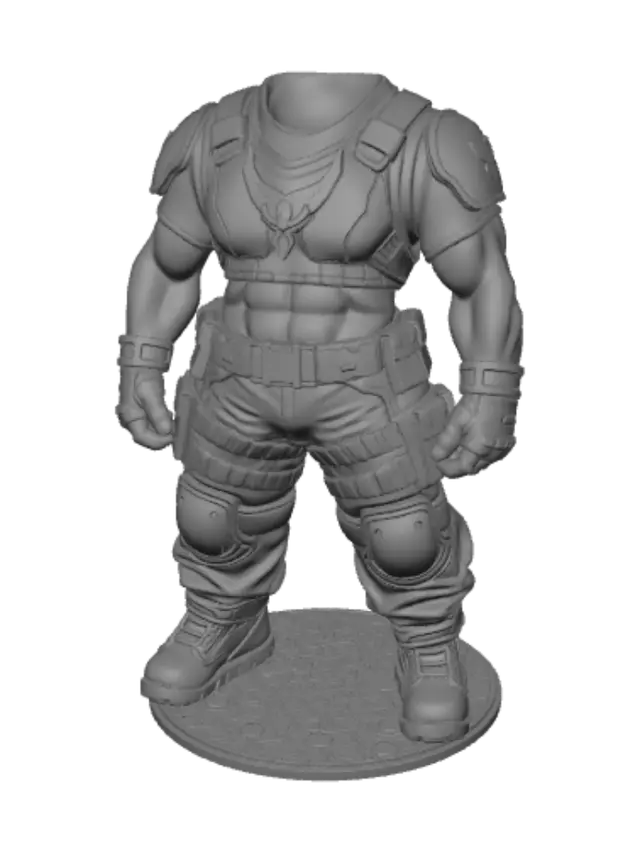 3D model for Gamer Titans Special Edition Body