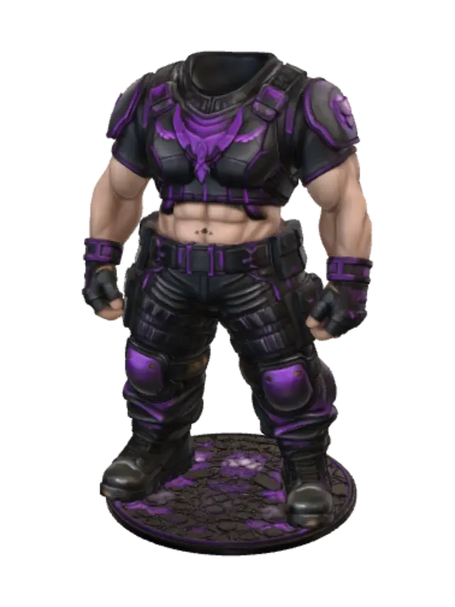 3D model for Gamer Titans Special Edition Body
