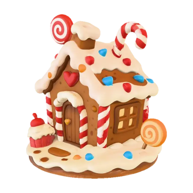 3D model for Candy Cottage