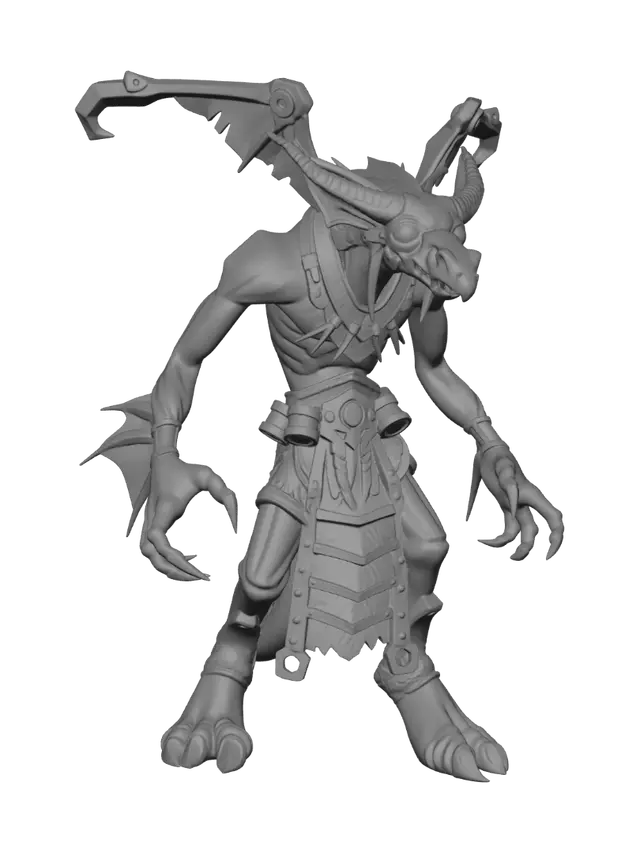 3D model for Dreadhorn Berserker