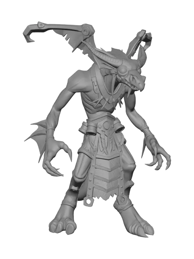 3D model for Dreadhorn Berserker