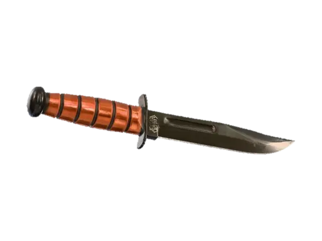 Knife with Leather Handle 3D model, AI generated