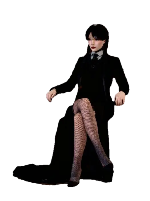 Modello 3D wednesday_addams_at_home - Movie, generato dall’IA