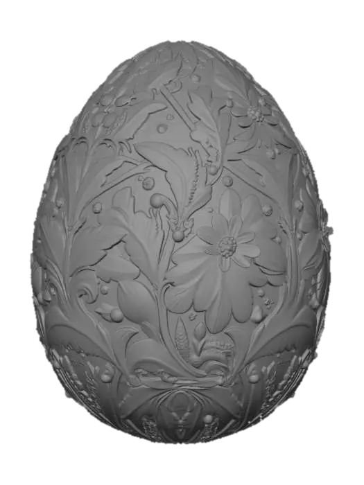 3D model for Gilded Floral Egg, #EasterEgg2026#