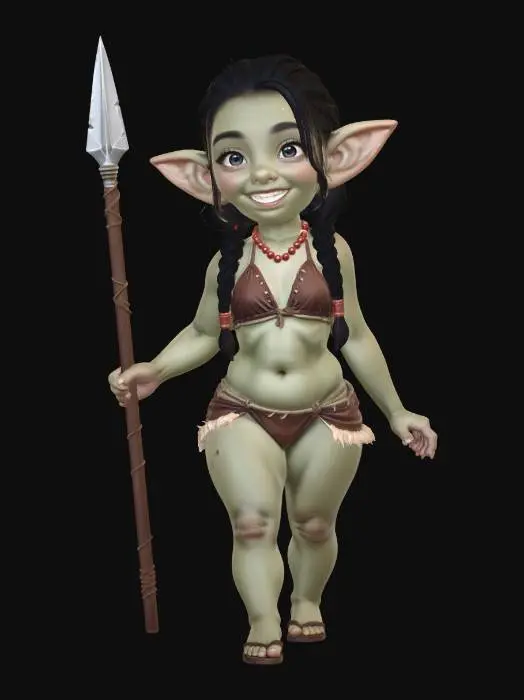 3D model for Jungle Elf Scout