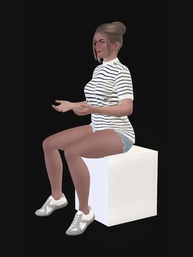 3D model for Casual Conversation