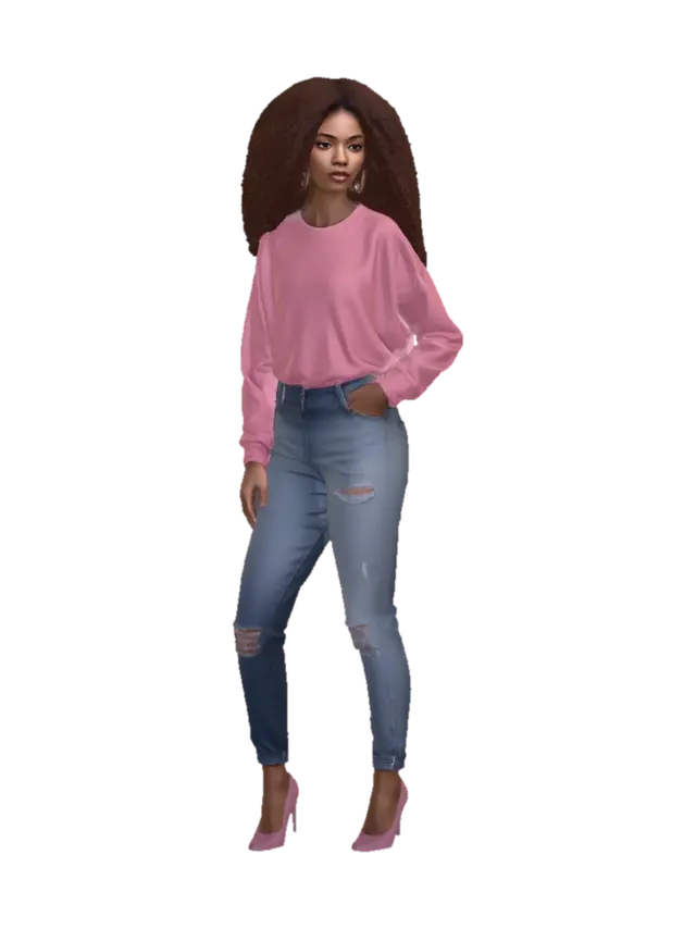 3D model for Pregnant Portrait in the Kitchen
