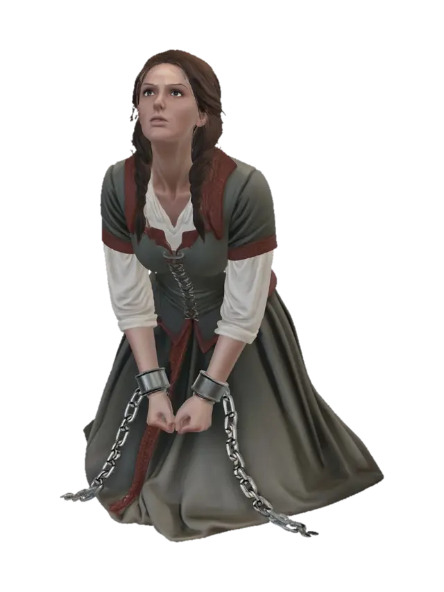 Beacon in the Dungeon 3D model, AI generated