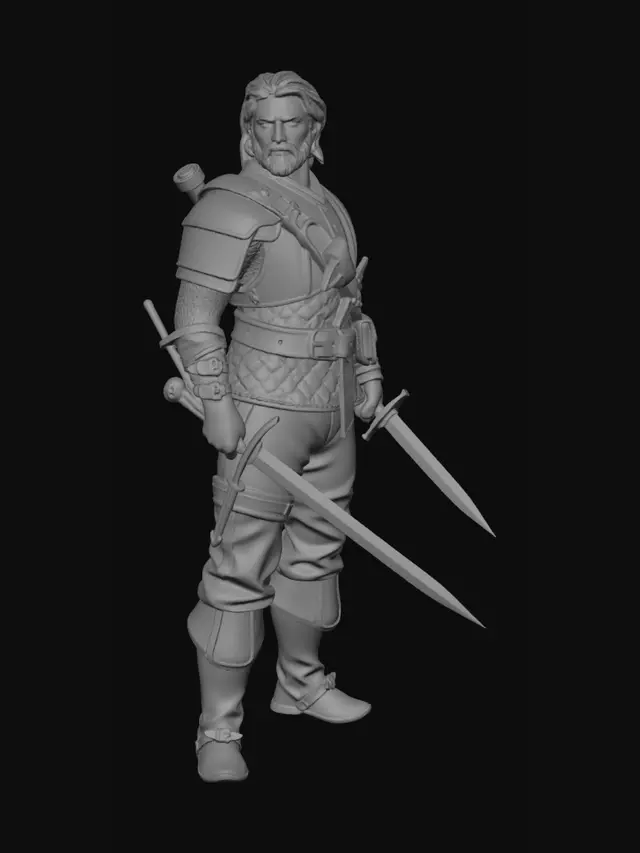 3D model for Twinblade Warlord