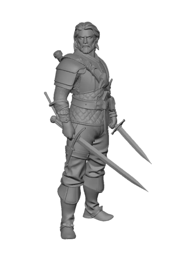 3D model for Twinblade Warlord