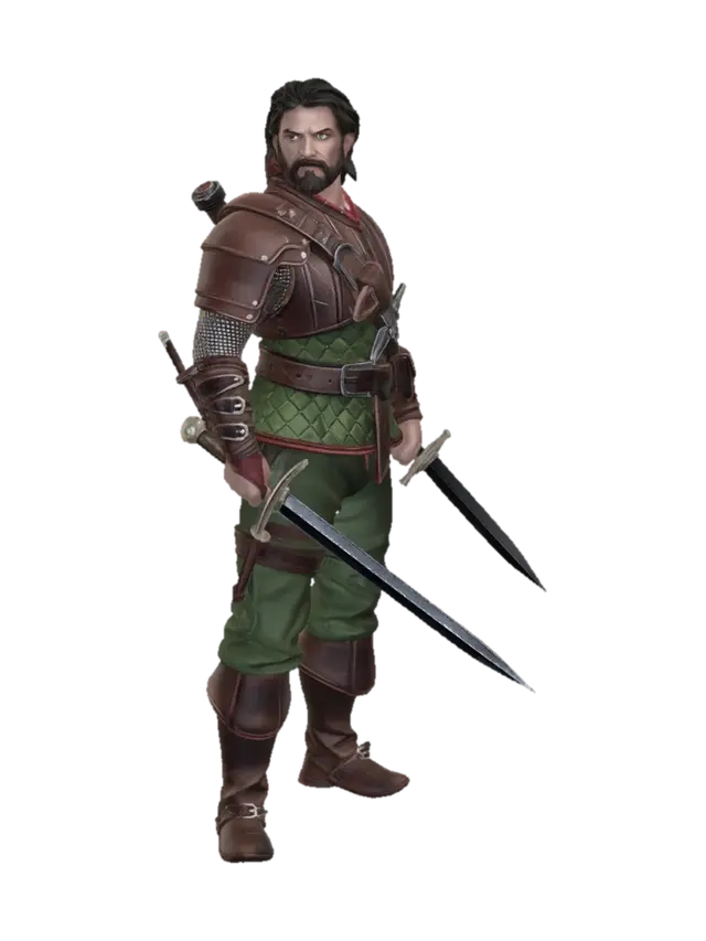 3D model for Twinblade Warlord