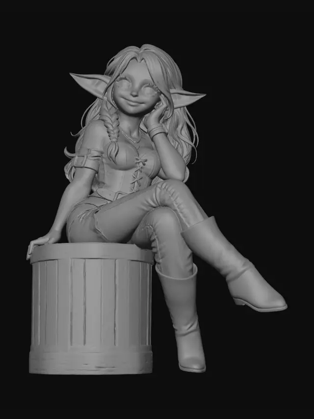 3D model for Emerald Enchantress at the Tavern