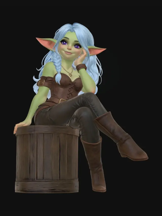 3D model for Emerald Enchantress at the Tavern