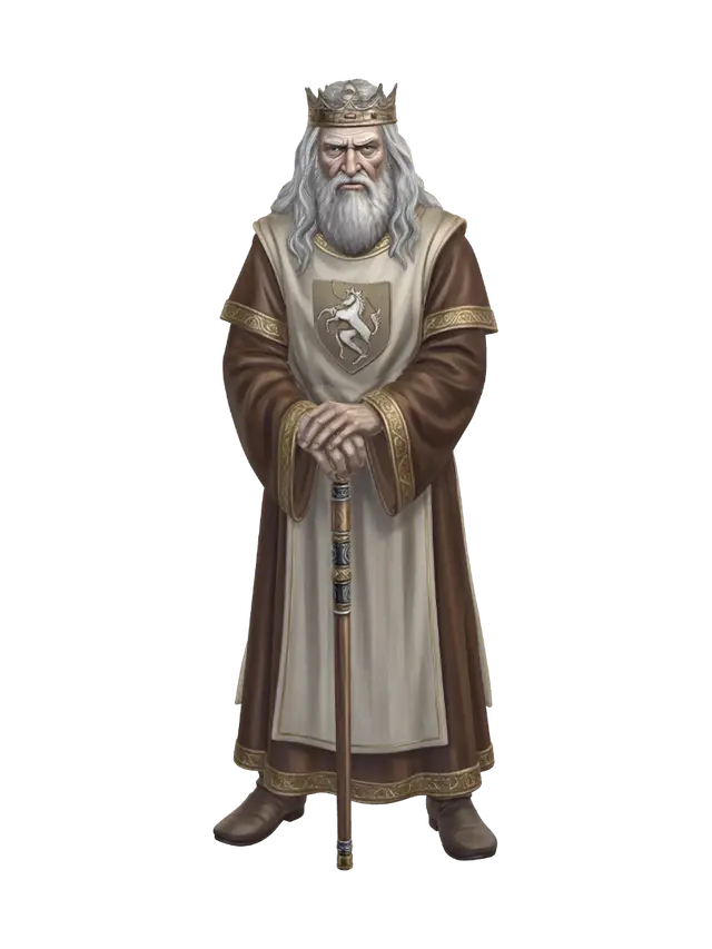 The Elder King - Fantasycreature 3D model, vytvořený pomocí AI
