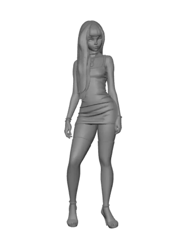 3D model for Noir Elegance