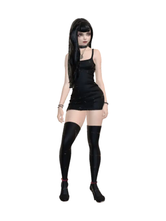 3D model for Noir Elegance