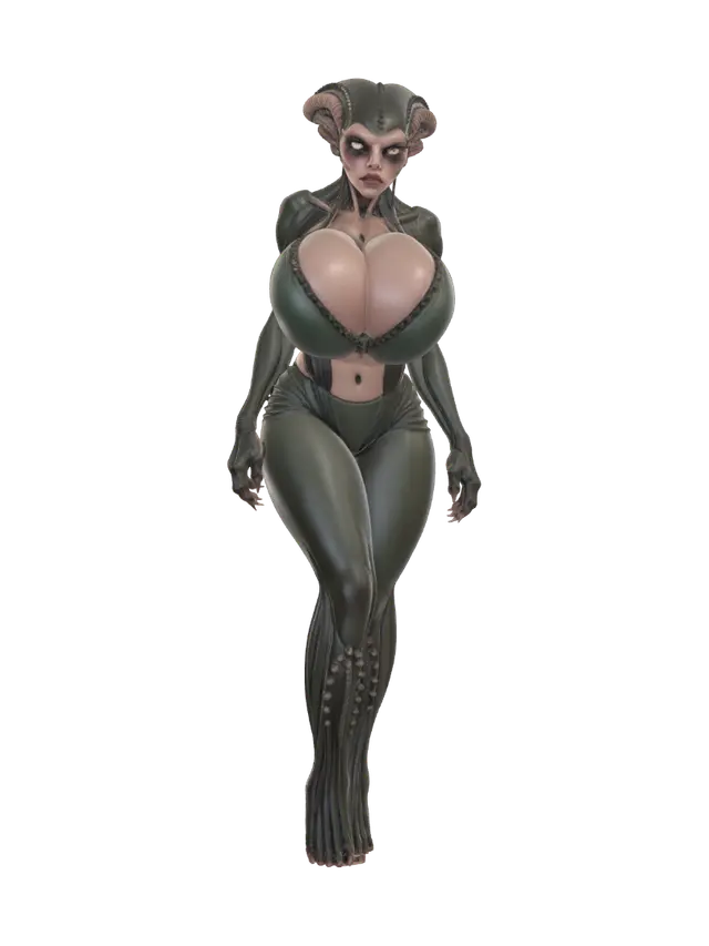3D model for Verdant Siren of the Cosmos