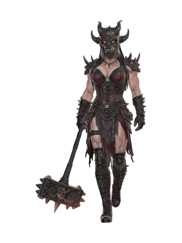 Doom Valkyrie 3D model, vytvořený pomocí AI
