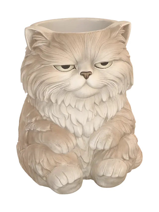 Mô hình 3D grumpy cat - Expression, được tạo bằng AI