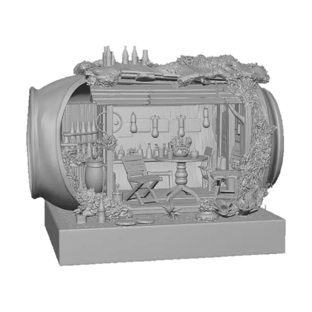3D model for Coca-Cola Can - Tiny Café Inside