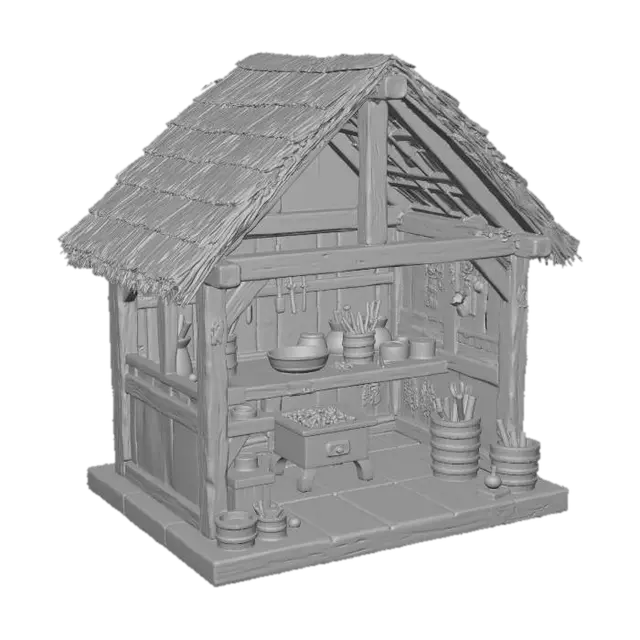 3D model for woodworking shop