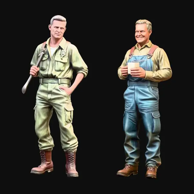 3D model for Two Builders