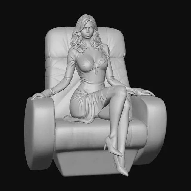 3D model for Bridge Officer with Tablet