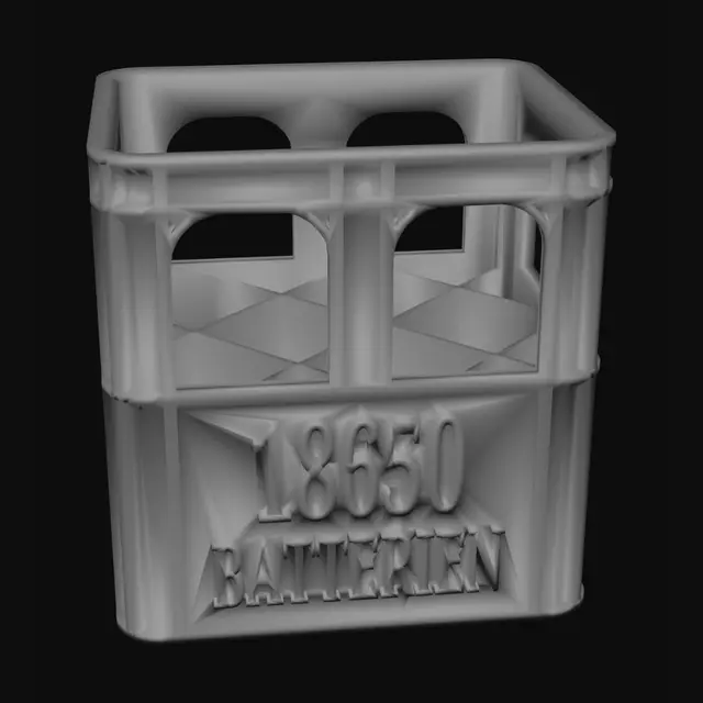 3D model for Batterien 18650 Container