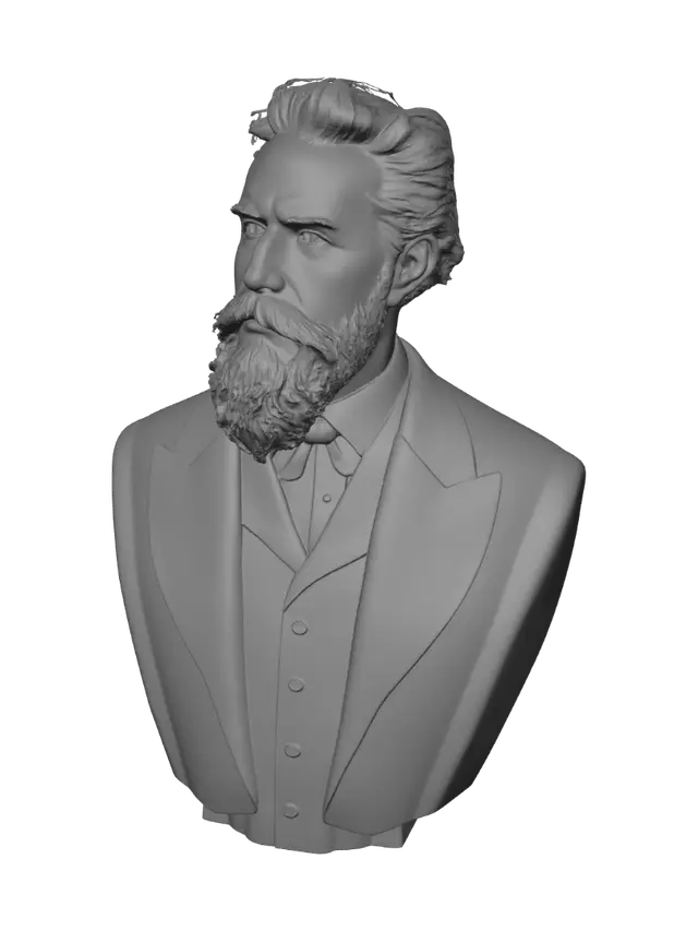 3D model for Portrait of a Bearded Gentleman