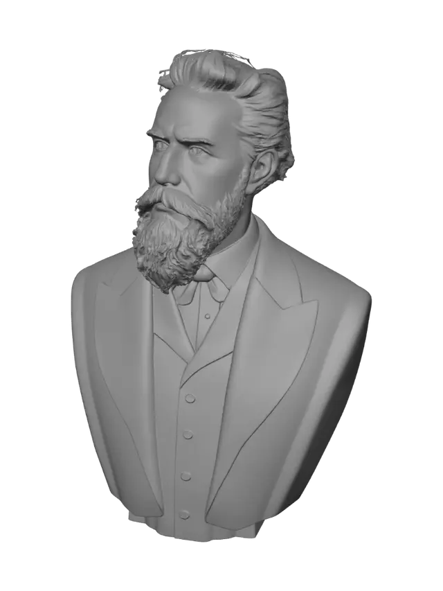 3D model for Portrait of a Bearded Gentleman
