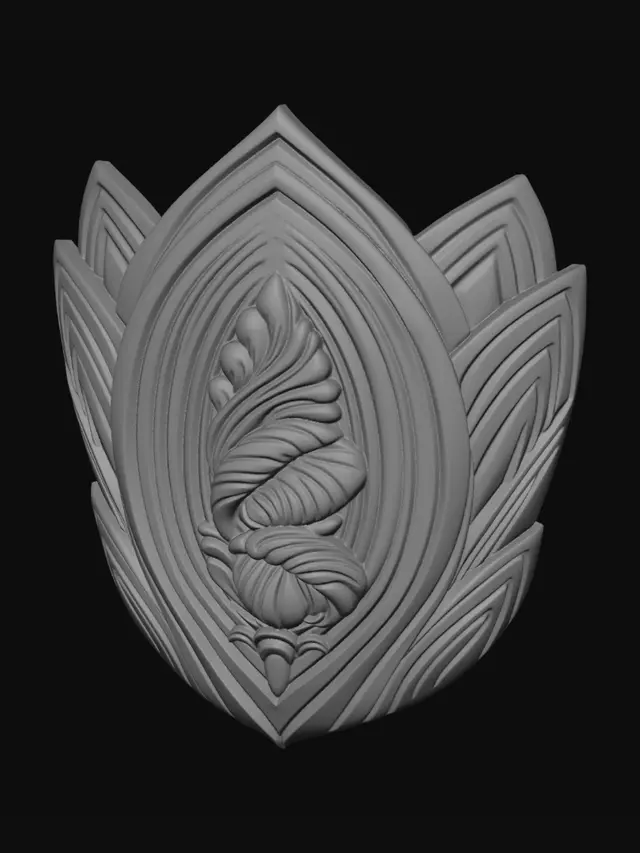 3D model for Nested Lotus