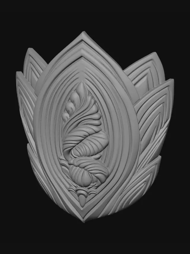 3D model for Nested Lotus