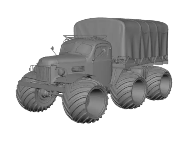 3D model for Mudbound Six-Wheel Behemoth