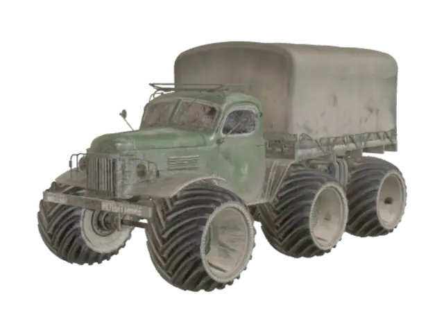 3D model for Mudbound Six-Wheel Behemoth