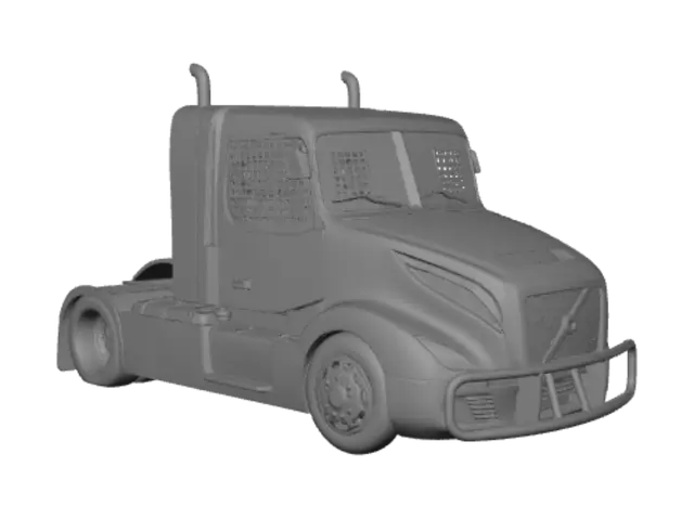 3D model for Palfinger Truck Racing No. 22