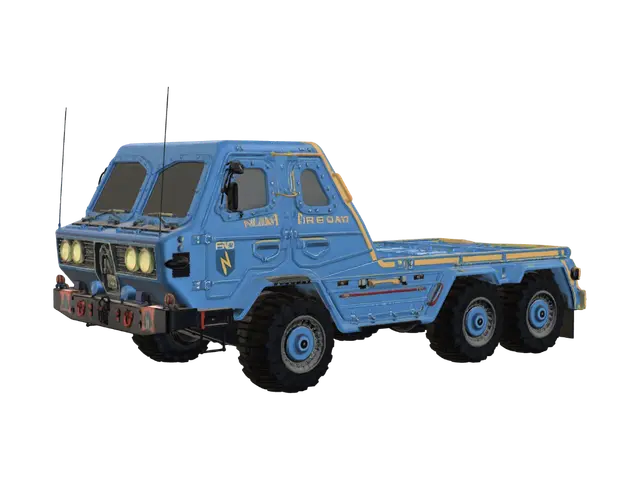Martian Expedition Truck का AI द्वारा बनाया गया 3D मॉडल