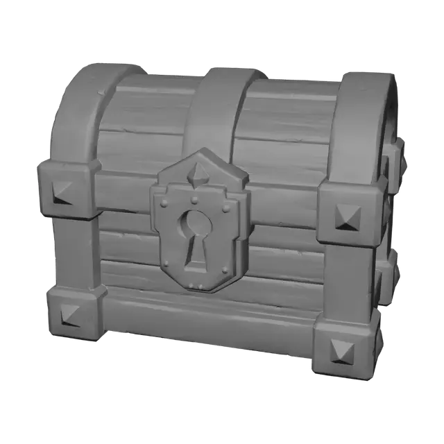 3D model for Ironbound Treasure Chest