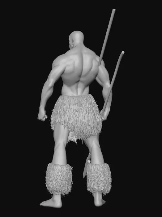 3D model for Tribal Spearman