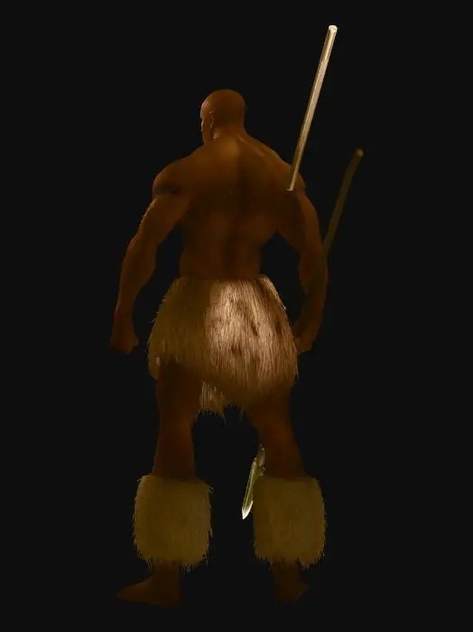 3D model for Tribal Spearman