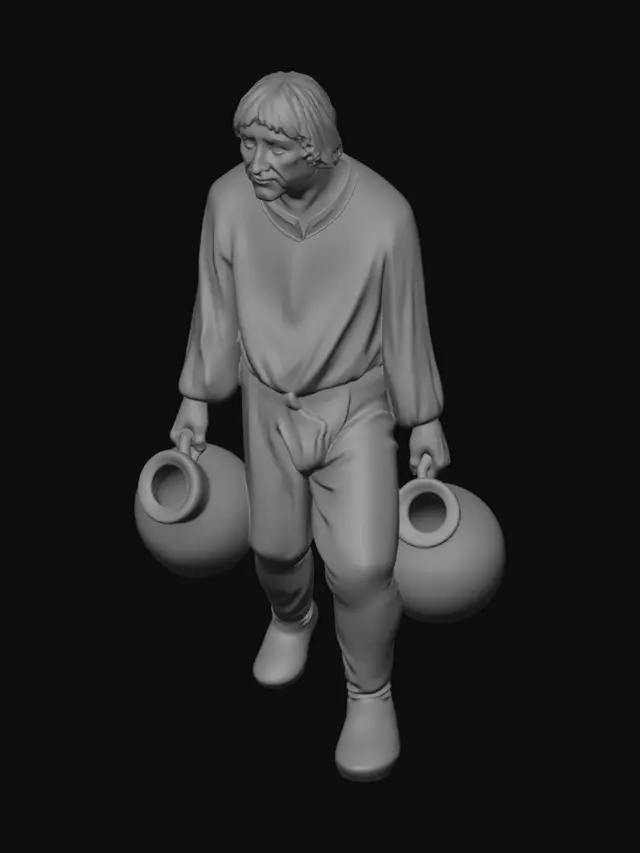 3D model for The Jug Carrier