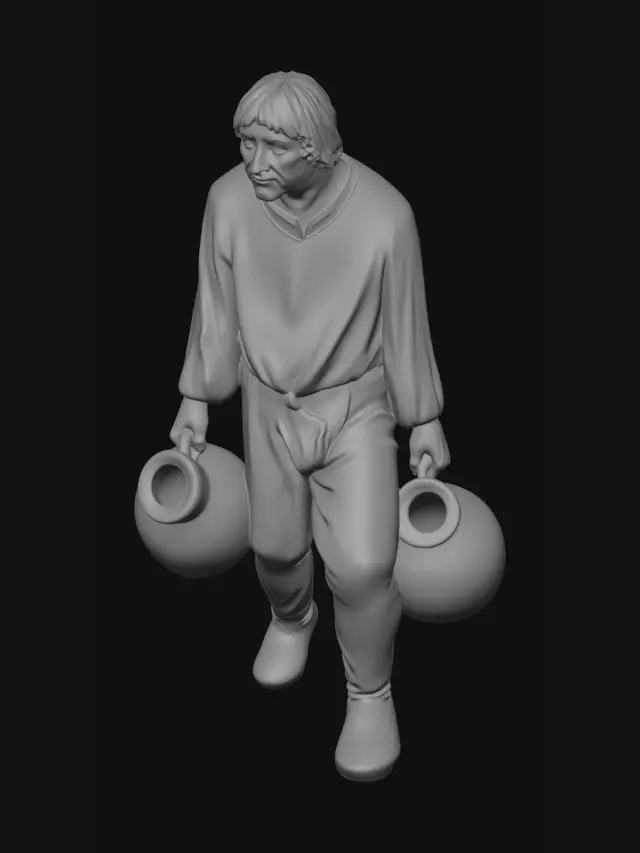 3D model for The Jug Carrier