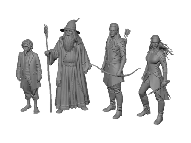 3D model for Heroes of Middle-earth
