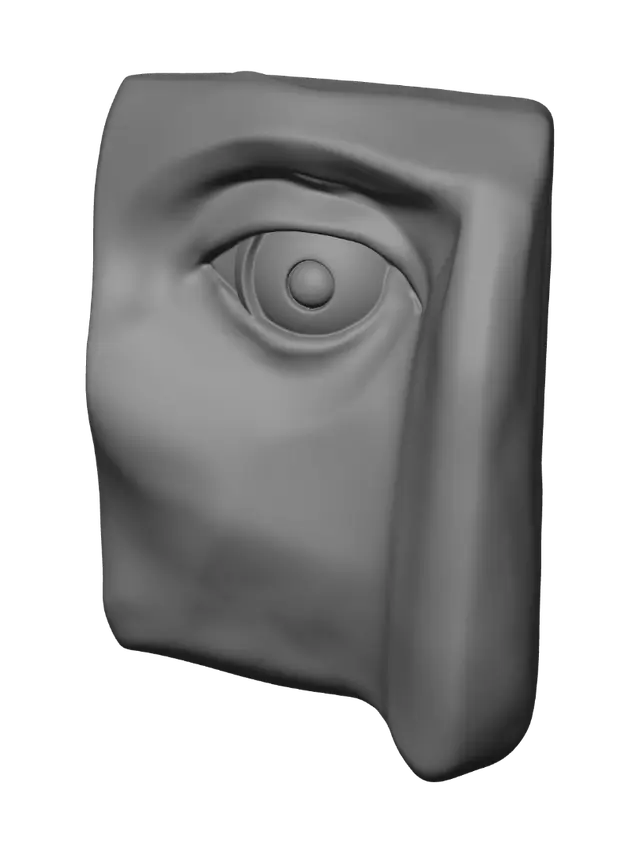 3D model for Eye in a Block