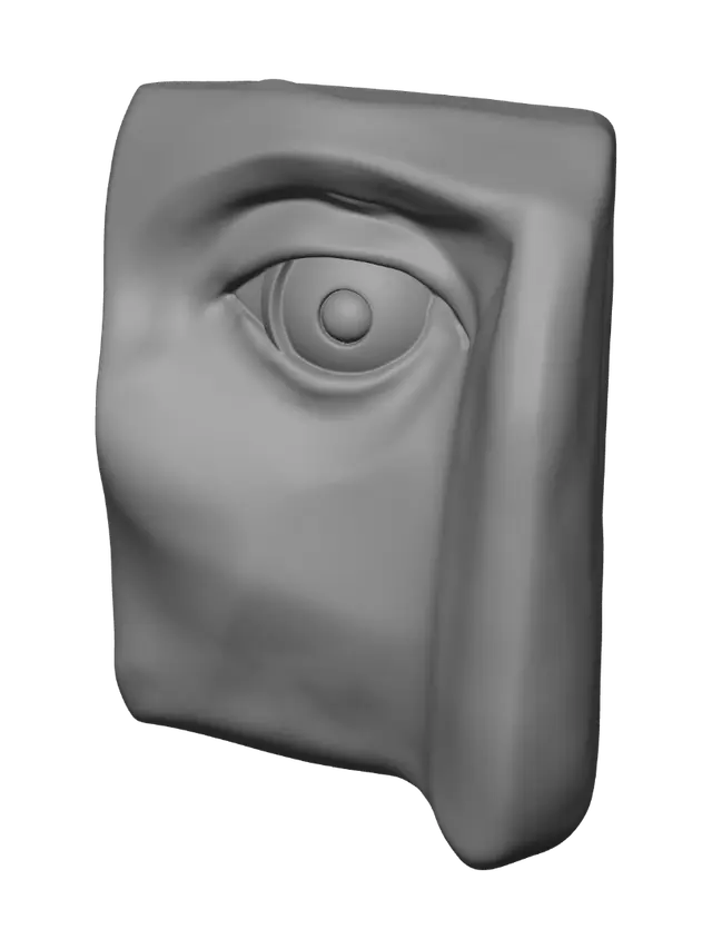 3D model for Eye in a Block
