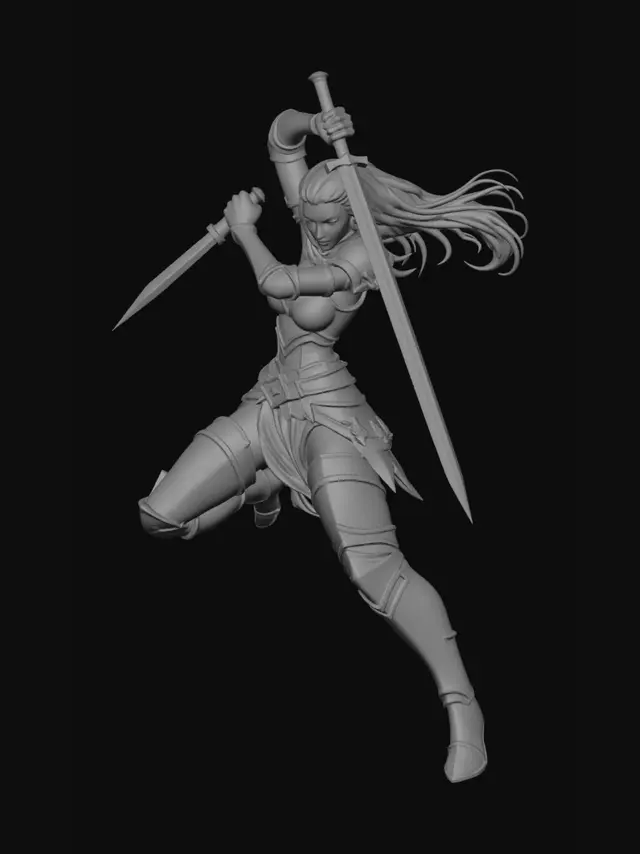 3D model for Crimson Vanguard
