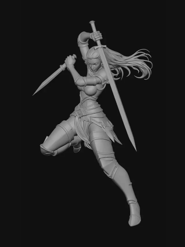 3D model for Crimson Vanguard