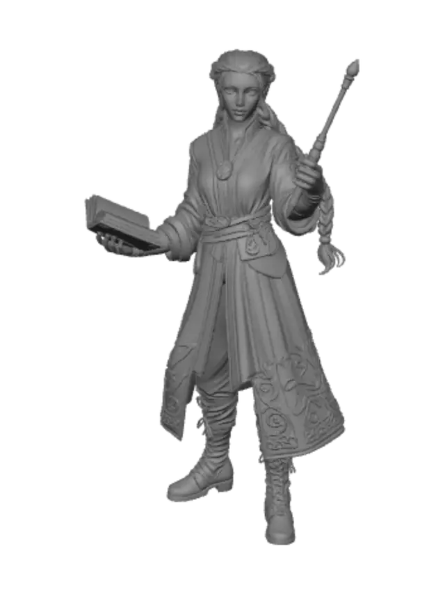 3D model for Bookbound Enchantress