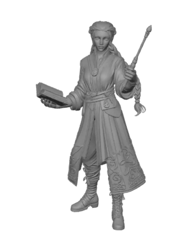 3D model for Bookbound Enchantress