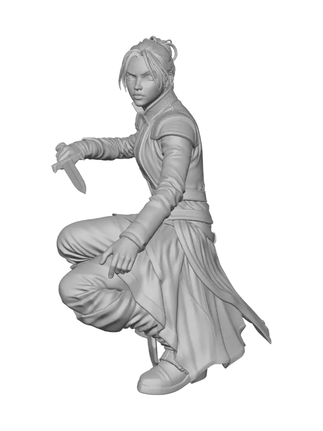 3D model for Bladebound Vigil